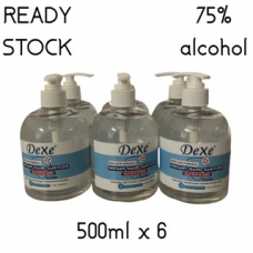[READY STOCK] 6 x 500ml Hand Sanitizer Dexe